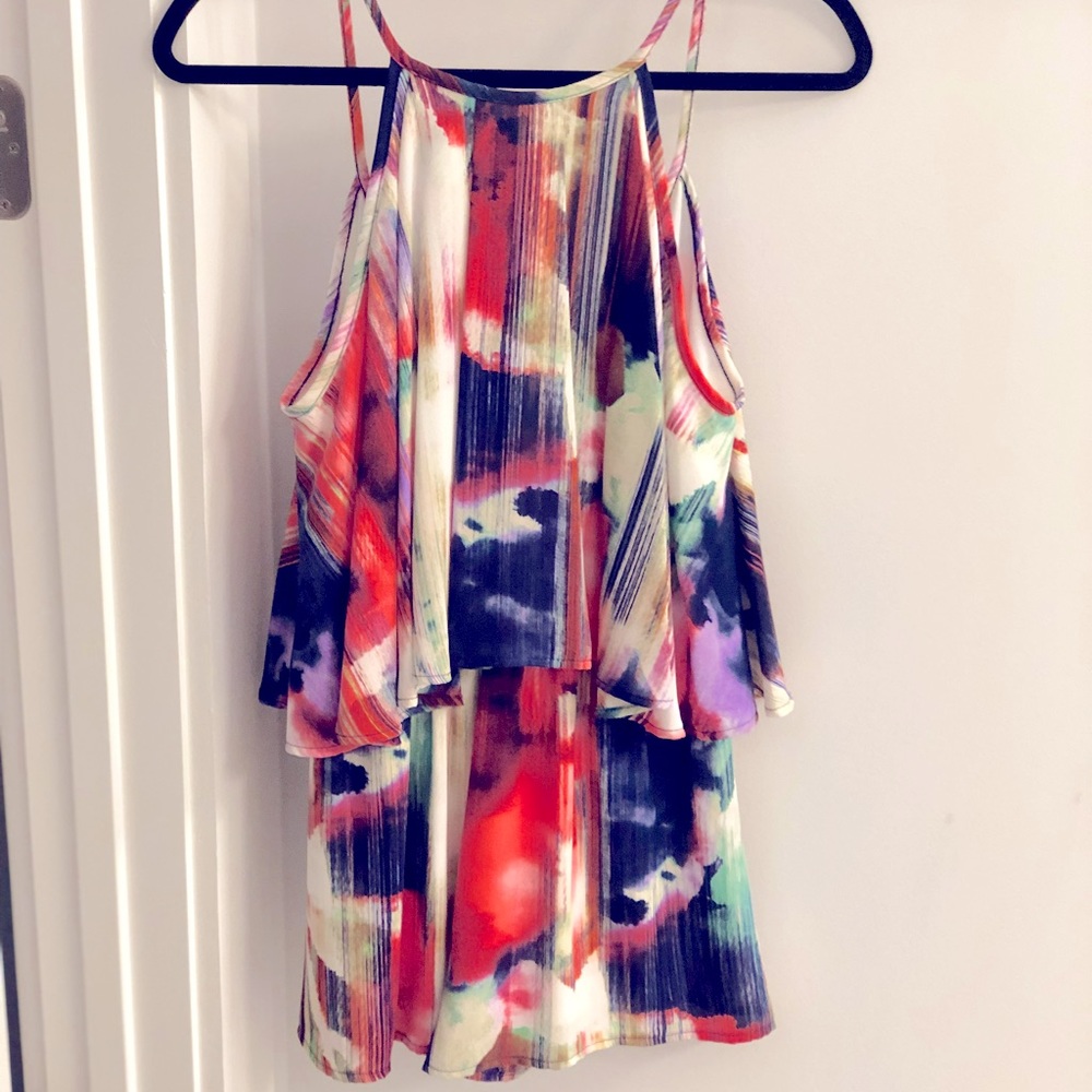 Karlie multi color romper
